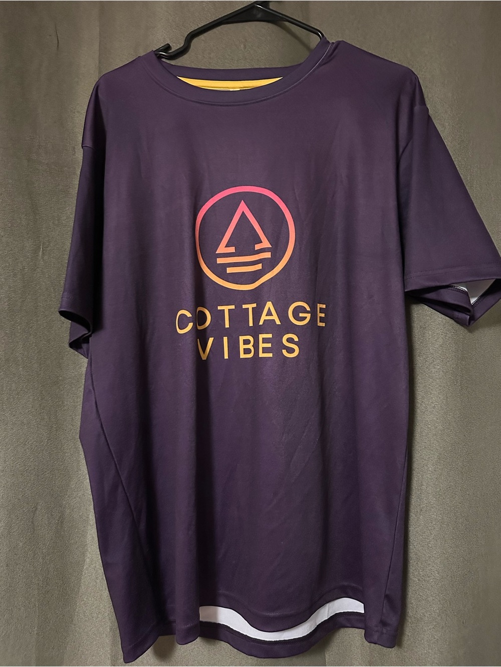 Men's Short-Sleeve Tee — Deep Purple